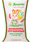 Комбикорм для Кроликов Улучшенный 35кг (АЛГРЕЙН) 2436